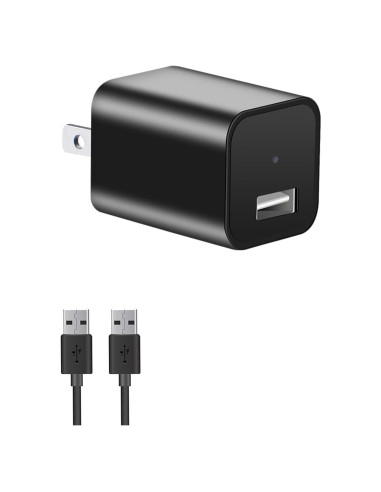 Cámara Oculta Cargador USB isekurity 1080P Detección Movimiento