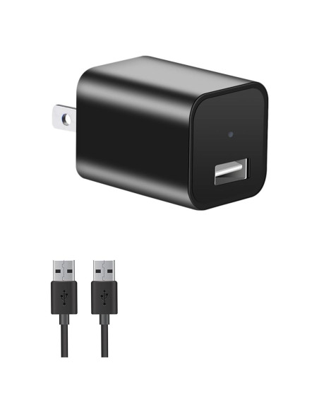Cámara Oculta Cargador USB isekurity 1080P Detección Movimiento