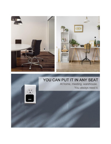 Cámara Oculta Cargador USB isekurity 1080P Detección Movimiento