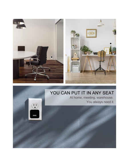 Cámara Oculta Cargador USB isekurity 1080P Detección Movimiento