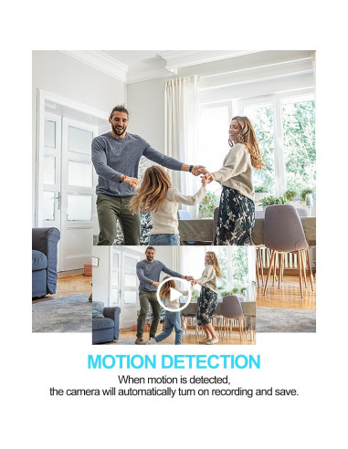 Cámara Oculta Cargador USB isekurity 1080P Detección Movimiento