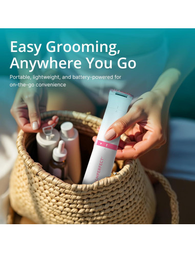 Recortadora Eléctrica de Bikini Clio PALMPERFECT - Uso Húmedo/Seco