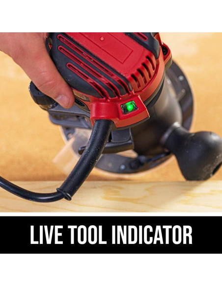 Router Fijo Skil RT1323-00 10A 2HP con Luz LED