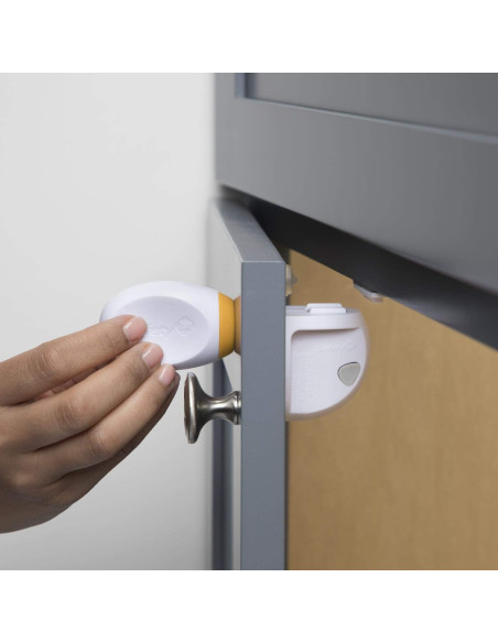 Sistema de Cerradura Magnética Adhesiva Safety 1st - 8 Cerraduras