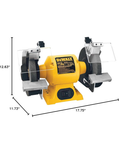 Esmeril de Banco DEWALT DW758 20 cm Motor 3/4 HP