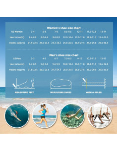 Calcetines de Agua ATHMILE Unisex Secado Rápido 10-11 2