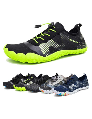 Zapatos de Agua WateLves Barefoot Secado Rápido 10 Hombres