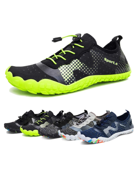 Zapatos de Agua WateLves Barefoot Secado Rápido 10 Hombres