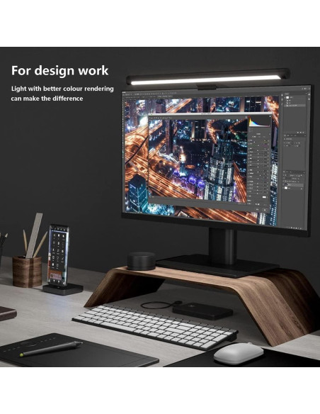 Xiaomi Barra de Luz para Monitor - Control Remoto, 40 cm