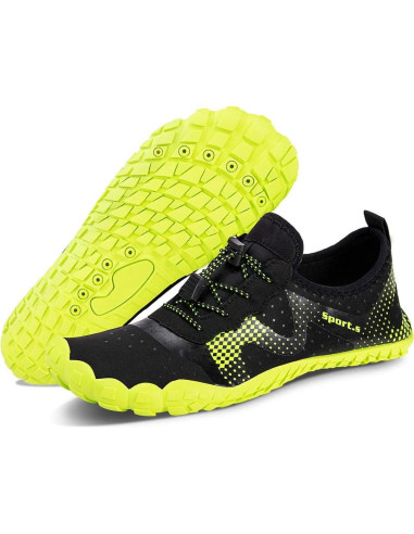 Zapatos de Agua WateLves Barefoot Secado Rápido 10 Hombres