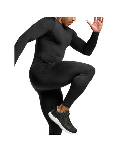 Camiseta de Compresión ATHLIO Manga Larga UPF 50+ Hombre