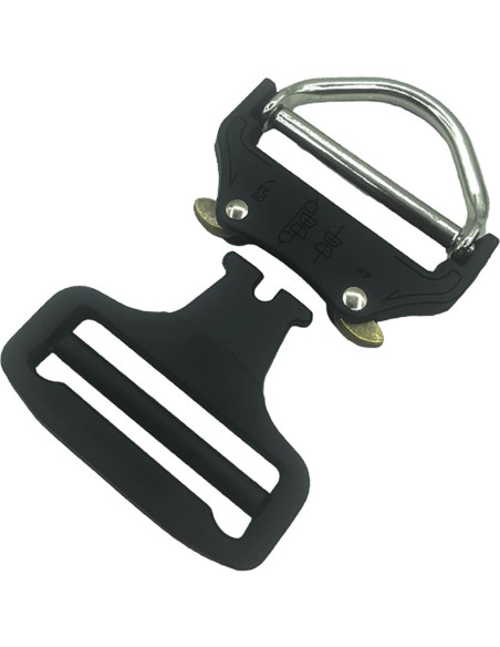 Hebilla D-Ring Táctica Metal 7.9cm 1.25" Ancho