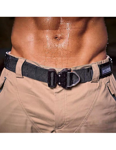 Hebilla D-Ring Táctica Metal 7.9cm 1.25" Ancho