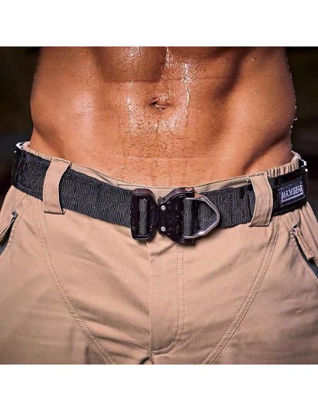 Hebilla D-Ring Táctica Metal 7.9cm 1.25" Ancho