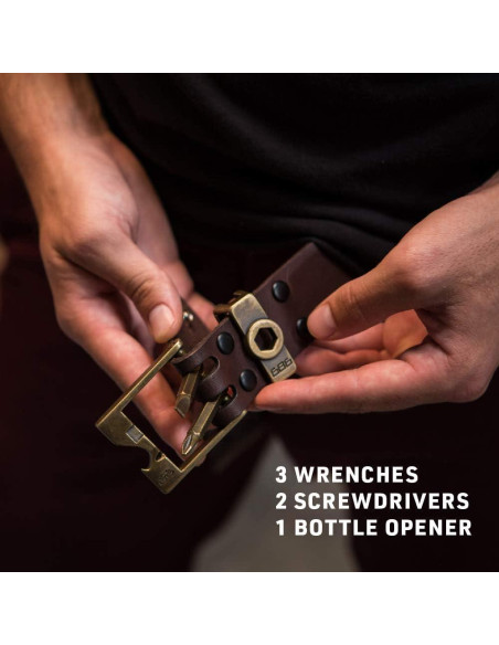 Cinturón de Herramientas 686 para Hombre Negro Grande