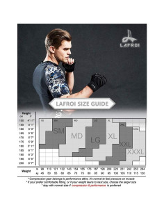 Camiseta LAFROI Hombre Manga Larga UPF 50+ Compresión 2