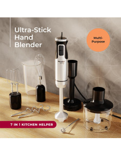 Batidora de Inmersión Mueller 8 Velocidades 7 Accesorios 2