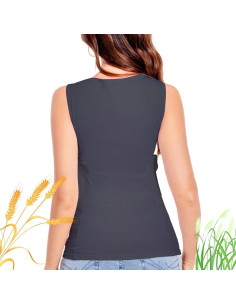 Top de tanque oculto Libosheng XS Negro - Camiseta táctica 2