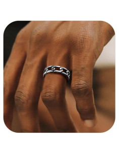 Anillo Celta Vintage para Hombre ChainsProMax, Acero Inoxidable