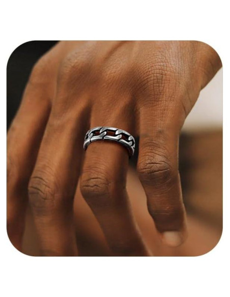 Anillo Celta Vintage para Hombre ChainsProMax, Acero Inoxidable