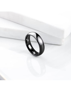 Anillo de tungsteno King Will 4mm pulido en varios colores 2