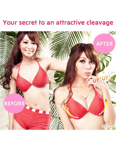 Inserciones Silicona SEEKUP Aumentador Bustos Tamaño Medio