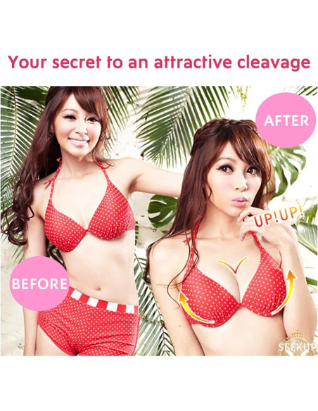 Inserciones Silicona SEEKUP Aumentador Bustos Tamaño Medio