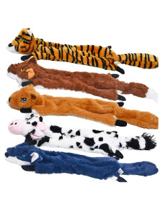 Juguetes para Perros SHARLOVY 5 Pack Crinkle Sin Relleno