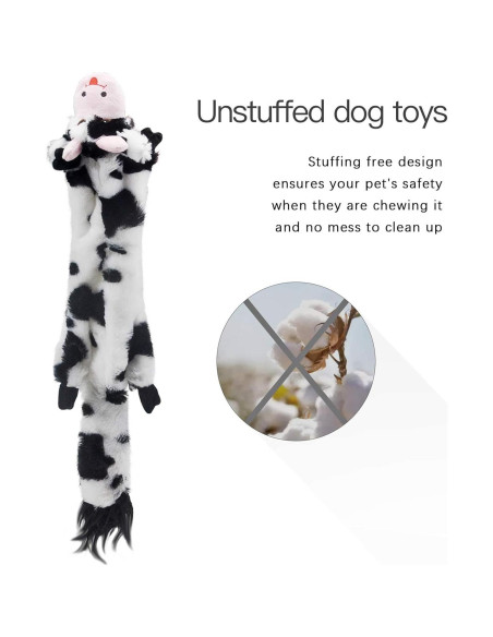 Juguetes para Perros SHARLOVY 5 Pack Crinkle Sin Relleno