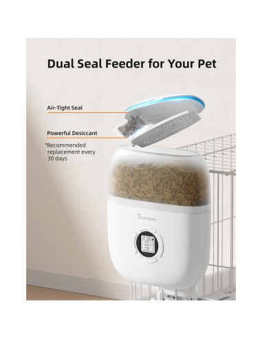 Comedero Colgante Sandpoy F15-L Automático para Conejos