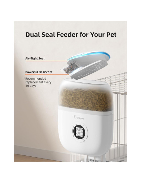 Comedero Colgante Sandpoy F15-L Automático para Conejos