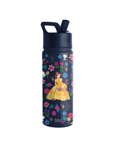 Botella de Agua Simple Modern Disney Belle 532ml Aislada