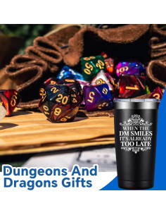 Taza de 20oz DOEARTE para Dungeon Master - Regalo D&D 2