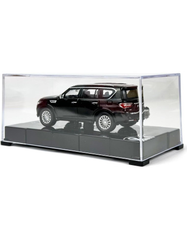 Coche Diecast Infiniti QX80 2020 Escala 1/64 Paudi Negro