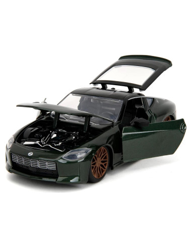 Coche Diecast Jada Fast X 2023 Verde Oscuro 1:24 Detallado