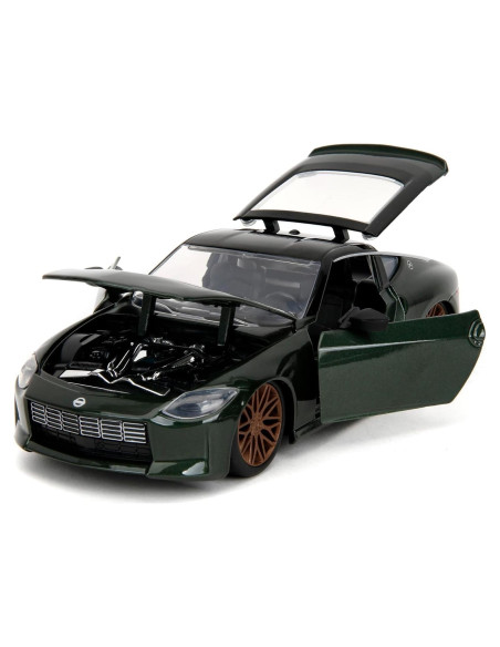 Coche Diecast Jada Fast X 2023 Verde Oscuro 1:24 Detallado