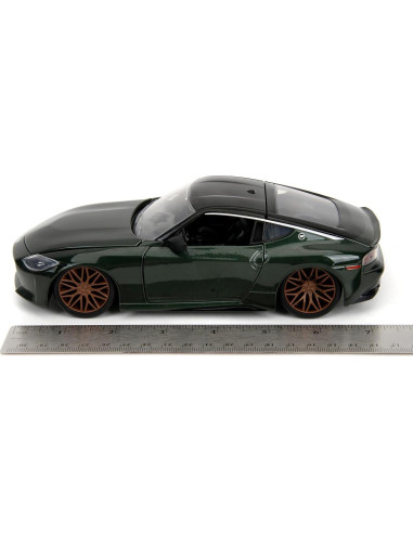 Coche Diecast Jada Fast X 2023 Verde Oscuro 1:24 Detallado