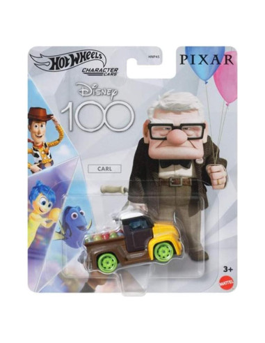 Hot Wheels Disney 100 Carl Coche Coleccionable 1:64
