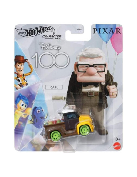 Hot Wheels Disney 100 Carl Coche Coleccionable 1:64
