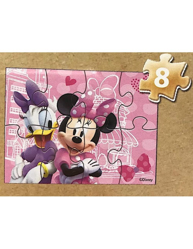 Rompecabezas de Madera Disney Minnie Mouse 5 Piezas