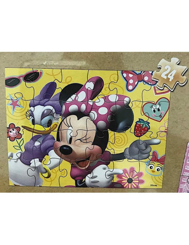 Rompecabezas de Madera Disney Minnie Mouse 5 Piezas