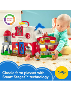 Set de Juego de Granja Electrónico Fisher-Price 1-5 Años 2