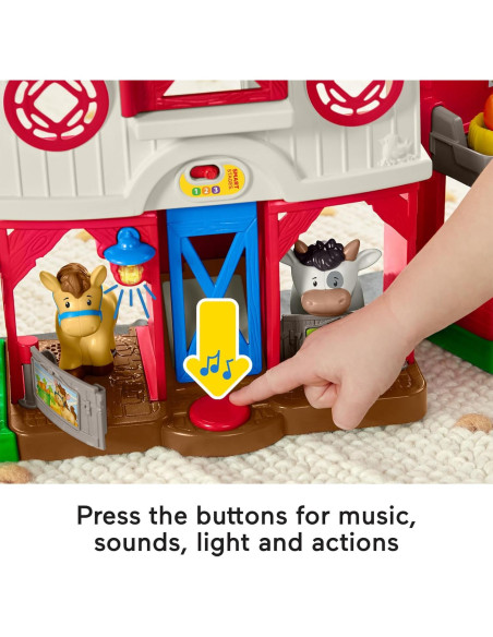 Set de Juego de Granja Electrónico Fisher-Price 1-5 Años