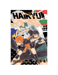 Haikyu!! (3-in-1 Edition), Vol. 2: Includes vols. 4, 5 & 6 (2)
