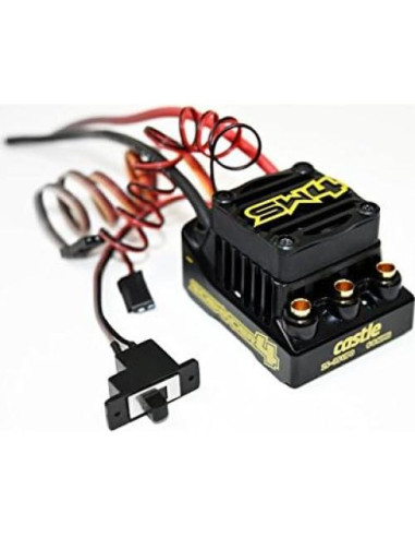 Castle Creations Sidewinder 4 ESC y motor 1406 7700KV RC 1/10