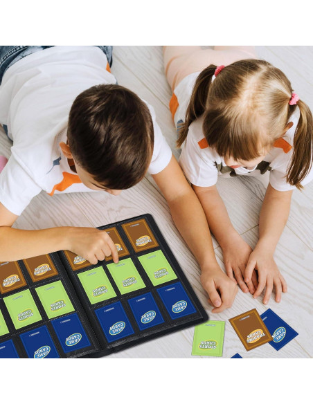 Carpeta de Cartas Fabmaker 540 Bolsillos Amarilla Resistente