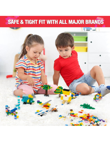 1600 Piezas Bloques de Construcción Mannidoo con Accesorios