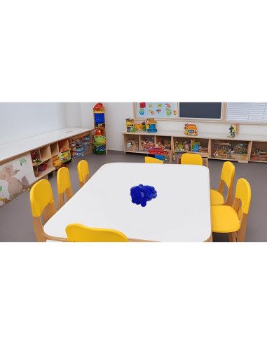 Set de 100 Fichas Plásticas 25mm SmartDealsPro Azul