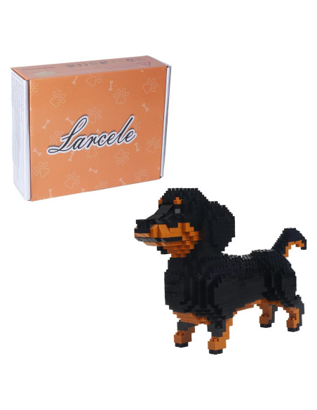 Conjunto de Bloques de Construcción Larcele 836 Piezas Perro