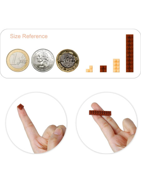 Conjunto de Bloques de Construcción Larcele 836 Piezas Perro